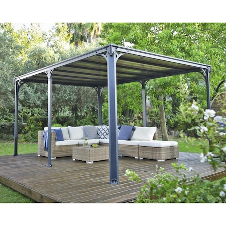 Palram - Canopia  10 x 14 ft. Milano 4300 Garden Gazebo HG9173